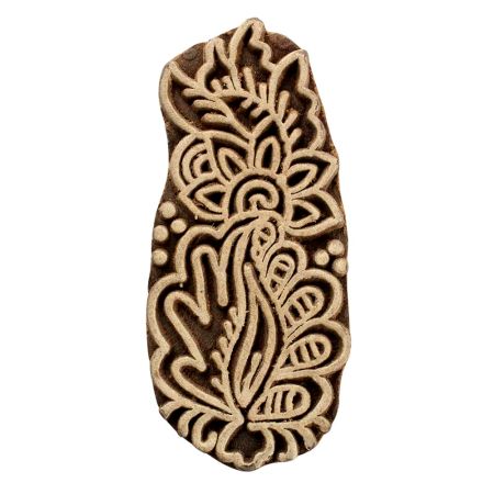 Set of 1 Piece New Wooden Printing Block